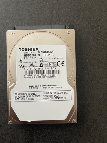 Toshiba diskdrive mk6461gsy - mk6461gsy,