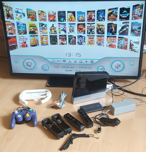 Nintendo wii black - nintendo,