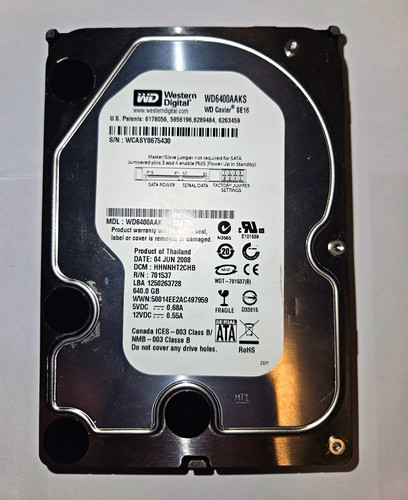 Western digital caviar - digital, se16
