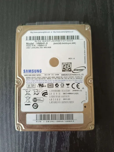 Samsung spinpoint m7 - 2,5",