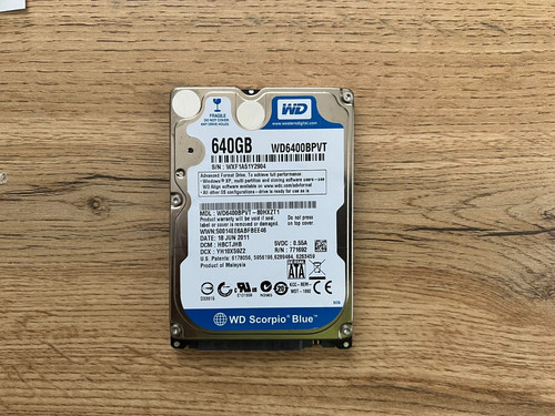640gb festplatte hdd - festplatte, 2,5
