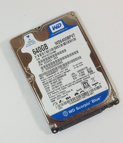 Western digital scorpio - digital, blue
