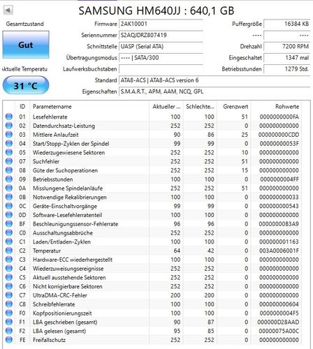 Samsung hm640jj 640gb hdd 5 - samsung,