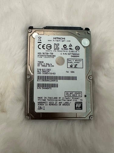 Festplatte hgst hitachi - hitachi, 7k750