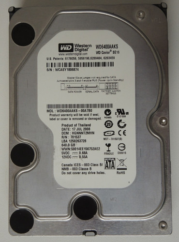 Western digital wd6400aaks - western, digital,