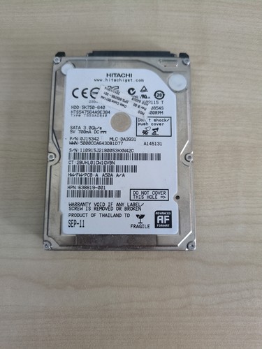 640gb hitachi hts727564a9e364 - 640gb,