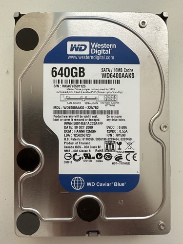 640 western digital - western,
