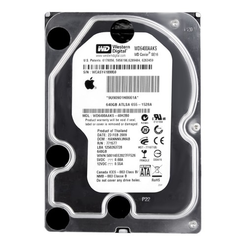 640gb 16mb sata - wd,