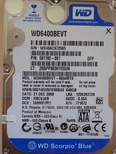 Wd6400bevt 60a0rt0 dcm - wd6400bevt-60a0rt0,