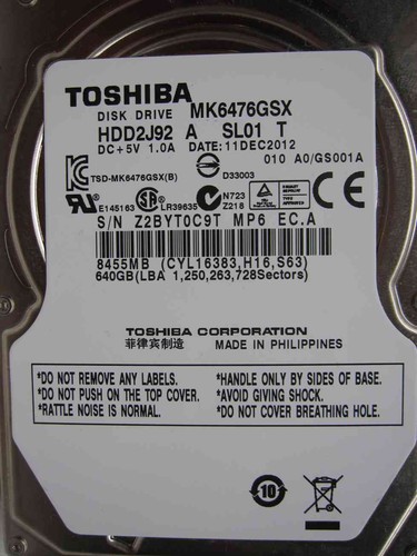 640 toshiba mk6476gsx - mk6476gsx, |